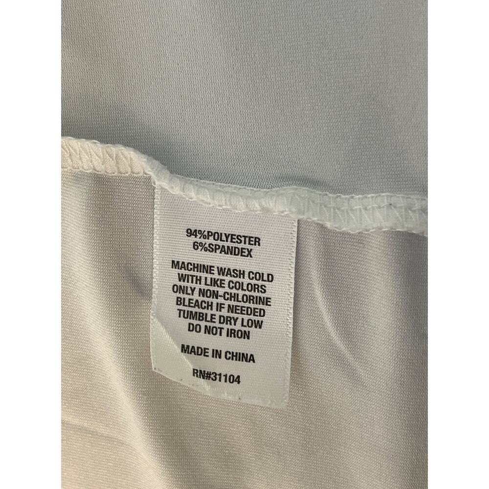 Ocean Coast White Quarter Zip XL Thin Great for Layering‎ Pre-owned - Picture 4 of 7